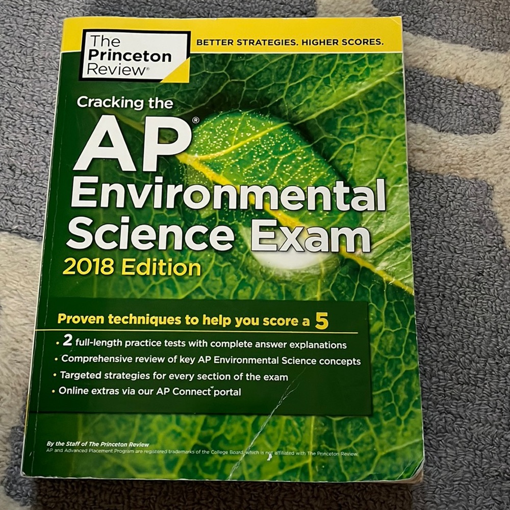 AP Environmental Science Exam 2018 Edition